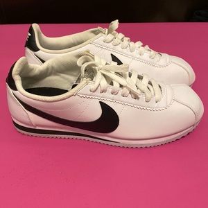 Nike Black and White Cortez